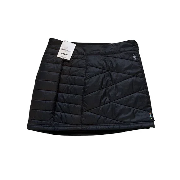 NWT Smartwool Smartloft Quilted Puffer Full Zip Mini Skirt Black Small MSRP$120 - Picture 6 of 17